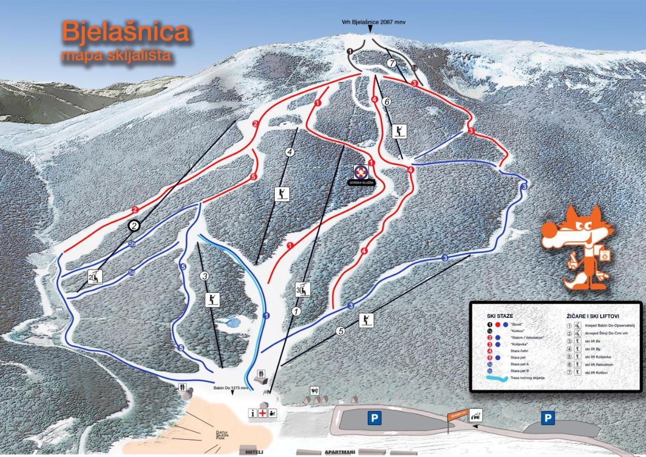 Winter Park Residence Bjelašnica Exteriör bild